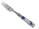 Antik K 
presents: 
Blue 
Fluted Plain
Rare fork with 
Michelsen 
sterling silver