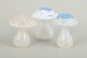L'Art presents: Laxå GlashyttaSet of three mushrooms, 1970/80s.