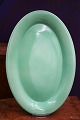 K&Co. presents: Old oval Ursula faience serving dish / plate from Royal Copenhagen...