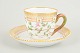 L'Art presents: Royal Copenhagen Flora Danica Demitasse Cup with Saucer, 1960s