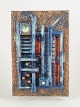 L'Art presents: European Studio CeramicistAbstract wall relief, 1970s.