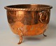 Pegasus – Kunst - Antik - Design presents: Copper flower pot on three legs, 19th century. Denmark.