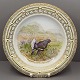 Royal Copenhagen, Flora Danica Animal; Dinnerplate 25,5 cm No. 3549