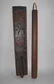 Pegasus – Kunst - Antik - Design presents: Danish curve-carved and painted wash board with roll, 19th century.