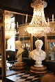 Old French "Bistro" mirror with 20 pieces of mirror ...
