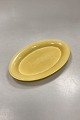 Royal Copenhagen Ursula Oval Plate in Yellow No. 621