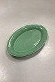 Royal Copenhagen Ursula Oval Plate in Light Green No. 621
