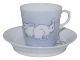 Antik K presents: Royal CopenhagenSmall Art Nouveau coffee cup with two white rabbits
