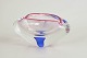 Murano, sommerso glass bowl.