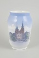 L'Art presents: Royal Copenhagen, vase with Rosenborg Castle motif.