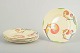 L'Art presents: Clarice Cliff for Royal Doulton, set of 6 cake plates.