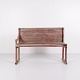 Osted Antik & Design presents: Bench - Original Red Paint - Pine Wood - 1860s