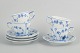 L'Art presents: Royal Copenhagen, Blue Fluted Plain, coffee set for 4 persons.