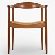Roxy Klassik presents: Hans J. Wegner / Johannes Hansen.JH 503 - 'The Chair' armchair in mahogany with seat ...