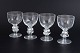 L'Art presents: René Lalique, Clos Vougeot Burgundy glasses, set of 4.