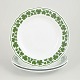 L'Art presents: Meissen, Vine Leaves, set of 3 dinner plates.