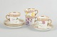 Royal Copenhagen, set of 4 demitasse cups with matching ...