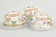 Royal Copenhagen, set of 4 demitasse cups with matching ...