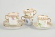 Royal Copenhagen, set of 4 demitasse cups with matching ...