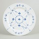 L'Art presents: Royal Copenhagen, Blue Fluted Plain serving platter.