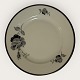 Moster Olga - Antik og Design presents: Black roseCopenhagen porcelain paintingcake plate*25 DKK