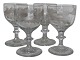 Antik K presents: Large port wine glasses with oak leefs