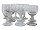Antik K presents: HolmegaardLarge port wine glasses form early 20th. century