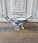 Karstens Antik presents: Royal Copenhagen Blue Fluted half lace sugar bowl with silver plated mounting.