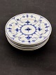 Middelfart Antik presents: Royal Copenhagen set of 6 blue fluted plates 1/182