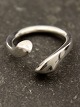 Middelfart Antik presents: Georg Jensen Sterling Silver Devoted Hearts Ring No 262.