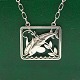 Antik Damgaard-Lauritsen presents: Georg Jensen; A necklace of sterling silver, dolphin, #94