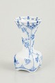 L'Art presents: Royal Copenhagen Blue Fluted Full Lace small vase.