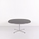 Osted Antik & Design presents: Arne Jacobsen Super-Circular Coffee Table Model A203 in Grey Laminate and ...