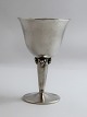 Lundin Antique presents: Herbert Wilhelm F. Jensen, Bagsvärd. Small sterling silver drinking glass (925). ...