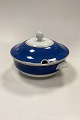 Danam Antik presents: Royal Copenhagen Liselund Dark Blue Tureen with lid No. 174/173