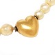 Aabenraa Antikvitetshandel presents: Ole Lynggaard Copenhagen 14kt gold heart clasp. Size: 11x11mm