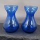 Antikkram presents: Chubby Hyacinth glasses in blue glass 14cm
