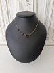 Karstens Antik presents: Vintage garnet necklace made of gold-plated metal