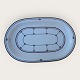 Moster Olga - Antik og Design presents: Bing & GrondahlTivoliOval dish# 315*DKK 400