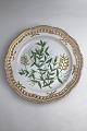 Royal Copenhagen Flora Danica Plate with pierced border ...
