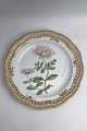 Royal Copenhagen Flora Danica Plate with pierced border ...