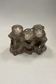 Danam Antik presents: Royal Copenhagen Figurine Monkeys - Trio No. 940