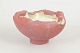 L'Art presents: Christina Muff, Danish contemporary ceramicist (b. 1971). Small, one of a kind red stoneware ...