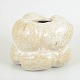 L'Art presents: Christina Muff, Danish contemporary ceramicist (b. 1971). One of a kind hand modeled, organic ...