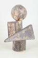 L'Art presents: Christina Muff, Contemporary Danish ceramic artist (born 1971.Stoneware sculpture, cubistic ...