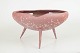 L'Art presents: Christina Muff, Danish contemporary ceramicist (b. 1971). One of a kind red stoneware bowl on ...