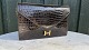 Hermès Clutch bag "Lydie" made of crocodile leather