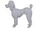 Antik K presents: Large Royal Copenhagen figurineWhite poodle
