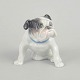 L'Art presents: European porcelain figurine, French bulldog.