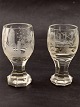 Middelfart Antik presents: Masonic glass with many symbols